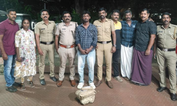 ഓപ്പറേഷൻ തണ്ടർ: 1.108 കിലോ കഞ്ചാവുമായി മുണ്ടക്കയം സ്വദേശി പിടിയിൽ