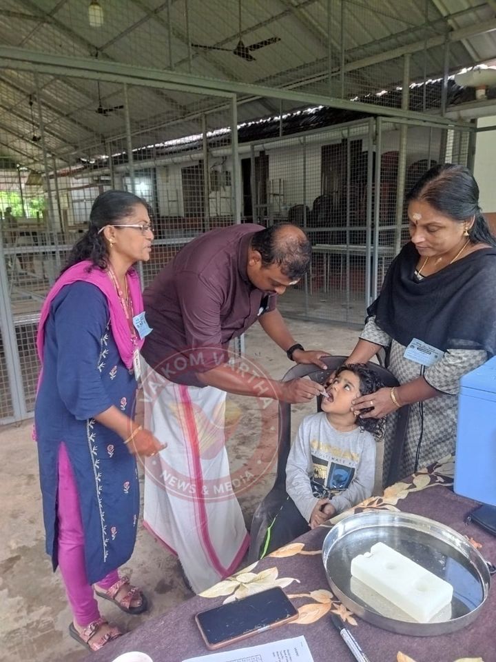 8-ാം വാർഡിൽ പൾസ് പോളിയോ വിതരണത്തിന് തുടക്കമായി