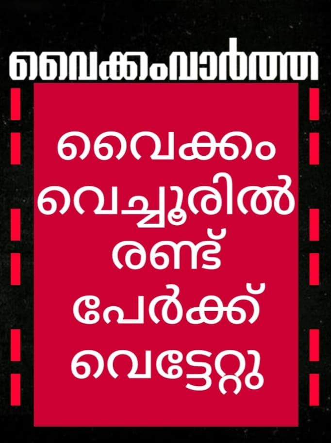 വെച്ചൂരിൽ രണ്ടുപേർക്ക് വെട്ടേറ്റു