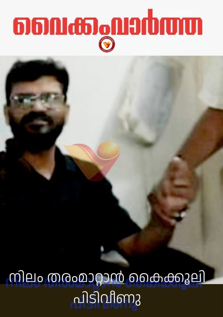 ഭൂമി തരംമാറ്റാൻ കൈക്കൂലി: വില്ലേജ് അസിസ്‌റ്റൻ്റ് പിടിയിൽ