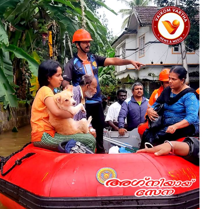 ദുരന്തമുഖത്ത് രക്ഷാകരങ്ങളായി അഗ്നിരക്ഷാ സേന: കോട്ടയത്ത് സമാനതകളില്ലാത്ത പ്രതിരോധം