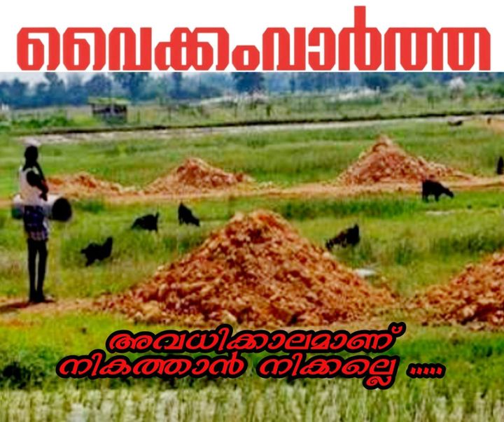 അനധികൃത മണ്ണെടുപ്പും നിലംനികത്തലും: വ്യാജന്മാരെ പിടികൂടാൻ താലൂക്കുകളിൽ പ്രത്യേക പരിശോധന