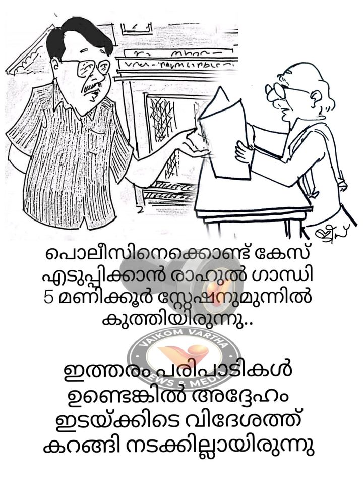 വൈക്കത്തുകാരൻ: കാർട്ടൂൺ പരമ്പര