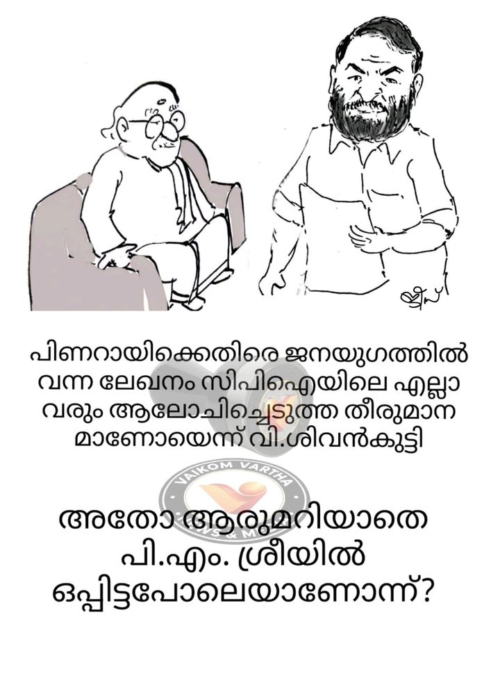 വൈക്കത്തുകാരൻ: കാർട്ടൂൺ പരമ്പര