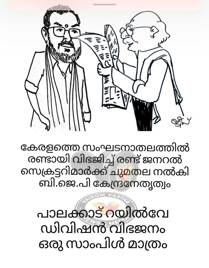 വൈക്കത്തുകാരൻ: കാർട്ടൂൺ പരമ്പര