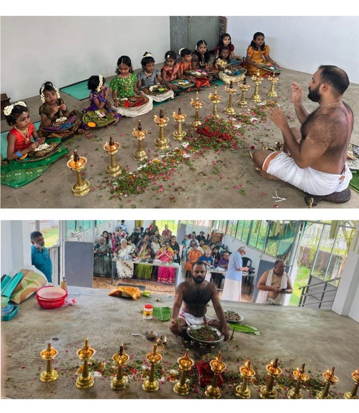 മണിയശ്ശേരി ശ്രീ വൈഷ്ണവ ഗന്ധർവസ്വാമി ക്ഷേത്രത്തിൽ കുമാരിപൂജ നടത്തി