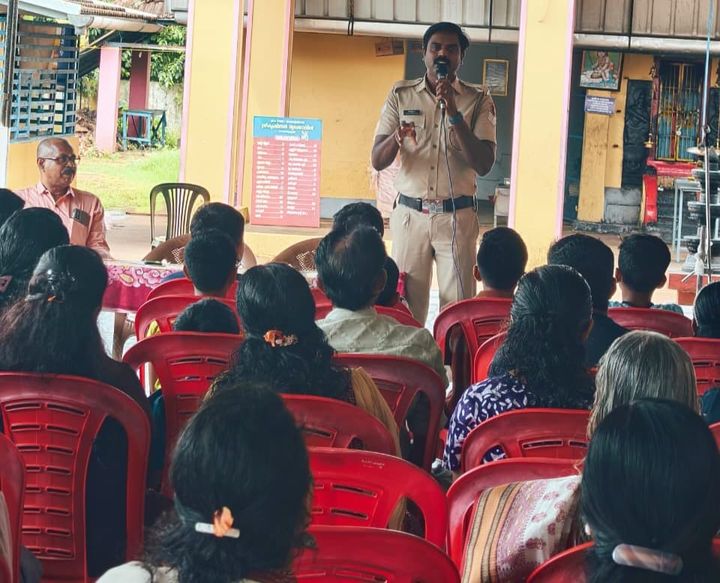 ബോധവൽക്കരണ ക്ലാസ് നടത്തി