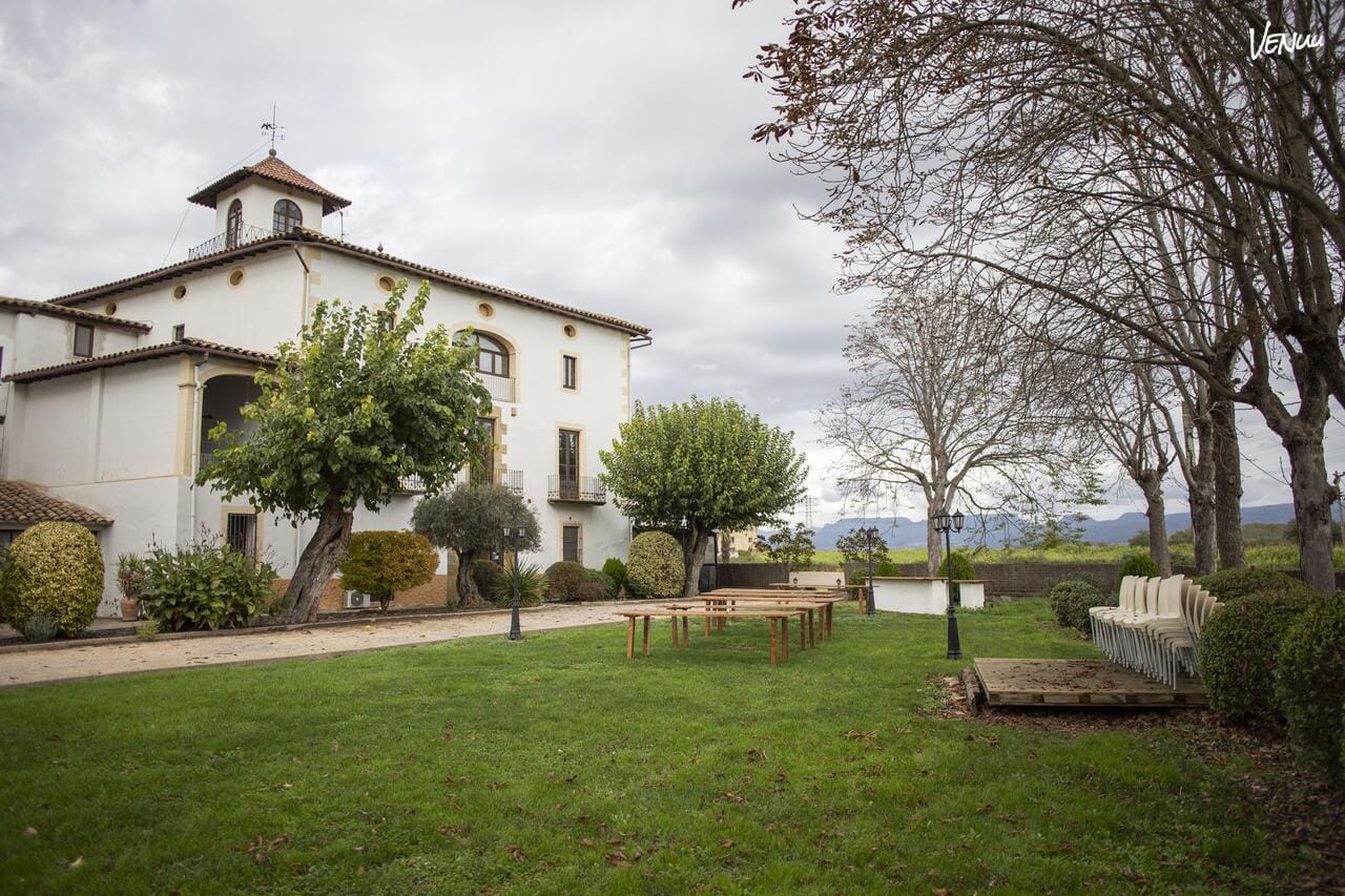 Cal Ri, un jardín en Barcelona donde los eventos se viven sin prisas y con buen rollo.