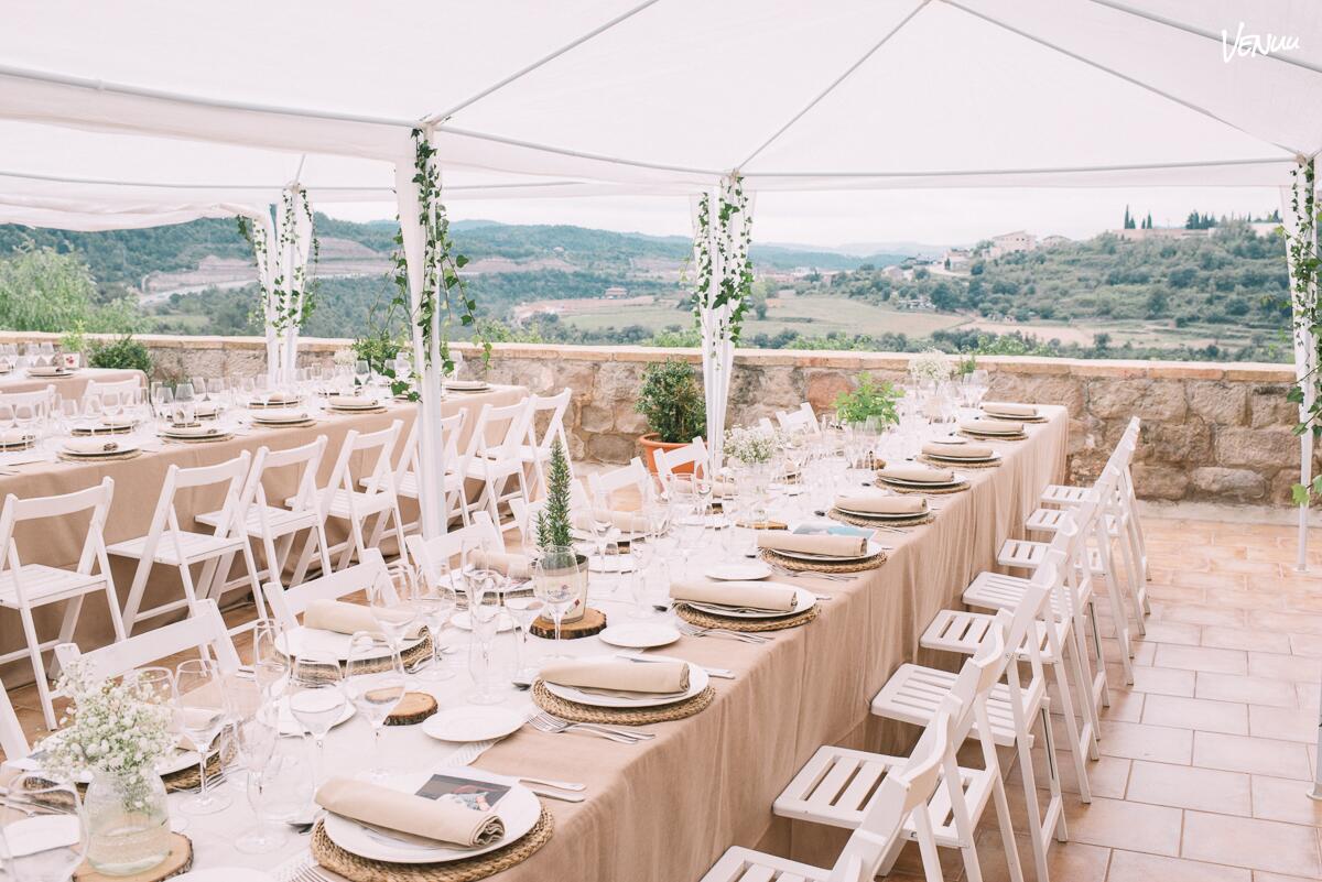 Casa Periques, una masía con carácter para bodas íntimas y con mucho estilo.
