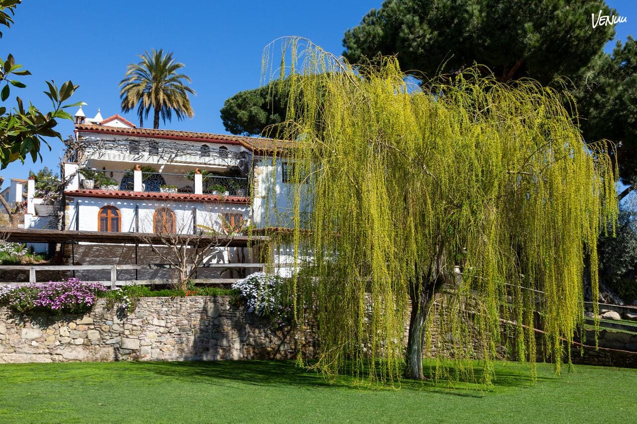 Mas Juli, un jardín espectacular en Barcelona para eventos inolvidables.