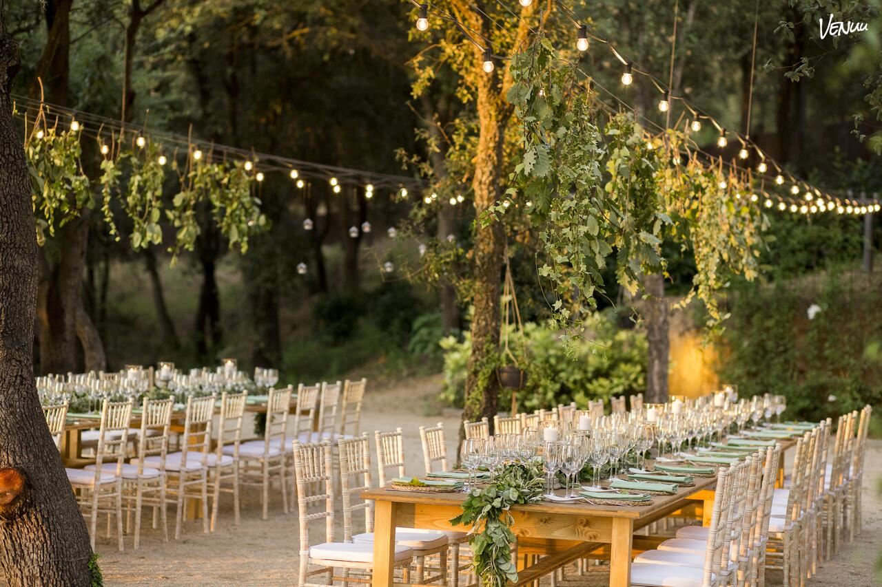 Mas de Sant Llei, una finca espectacular en Barcelona para bodas y eventos de lujo.