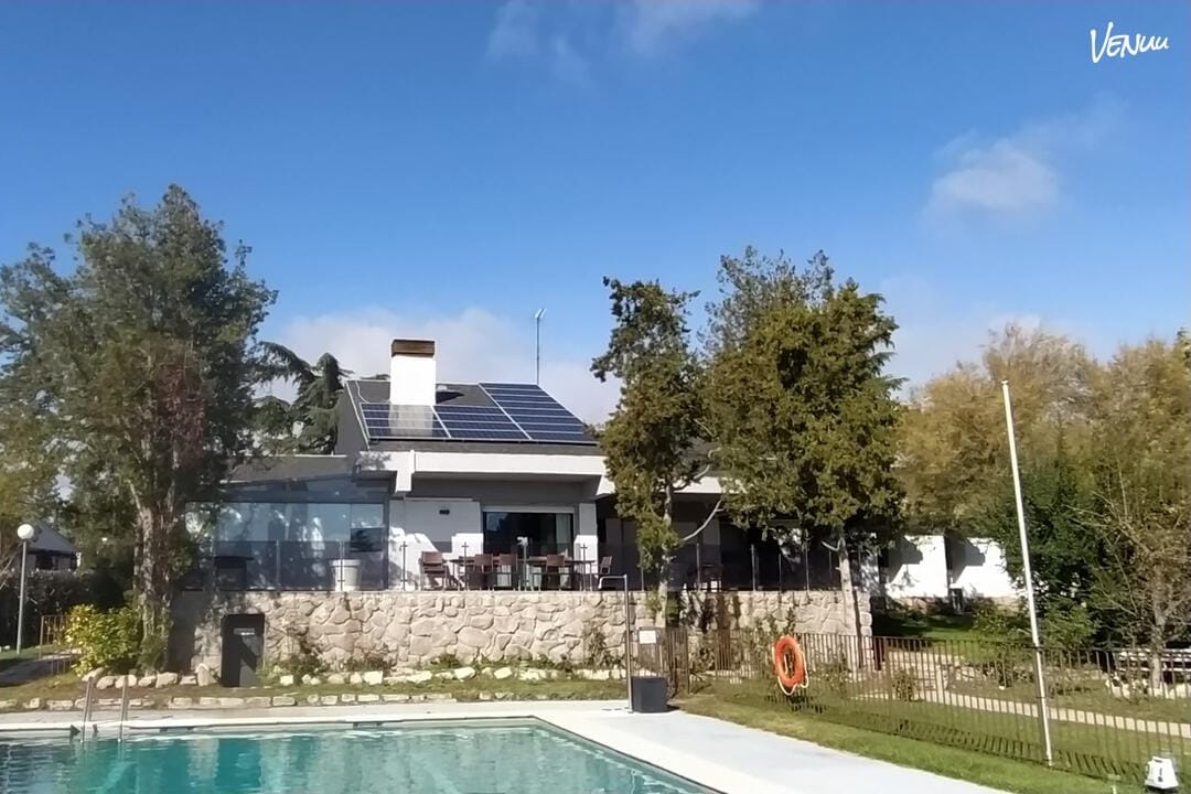 Pasias House, una finca en Madrid con piscina y vistas espectaculares para fiestas privadas.