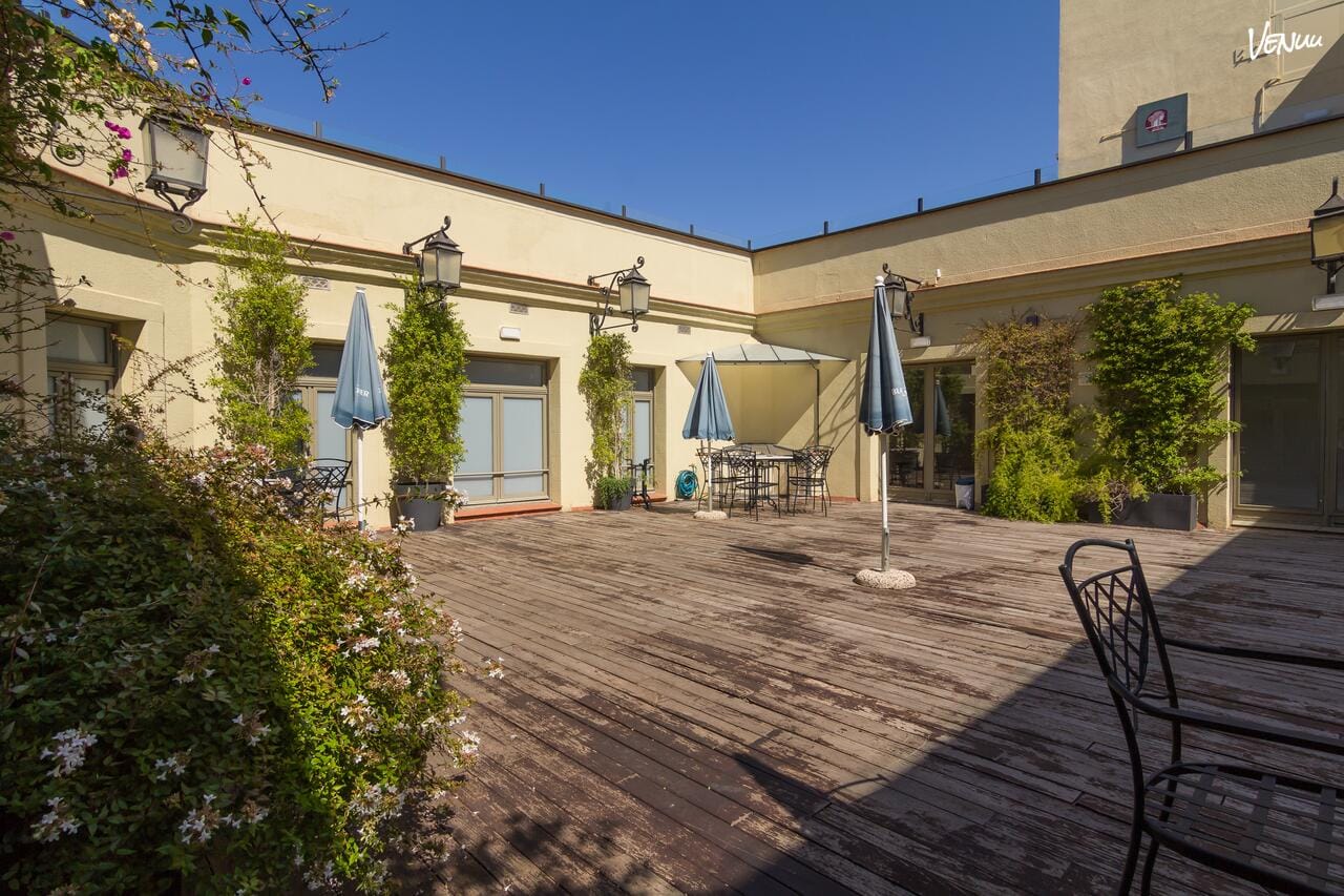 Palau Pignatelli - Terraza Artistas, un lugar exclusivo en Barcelona para celebrar con clase.