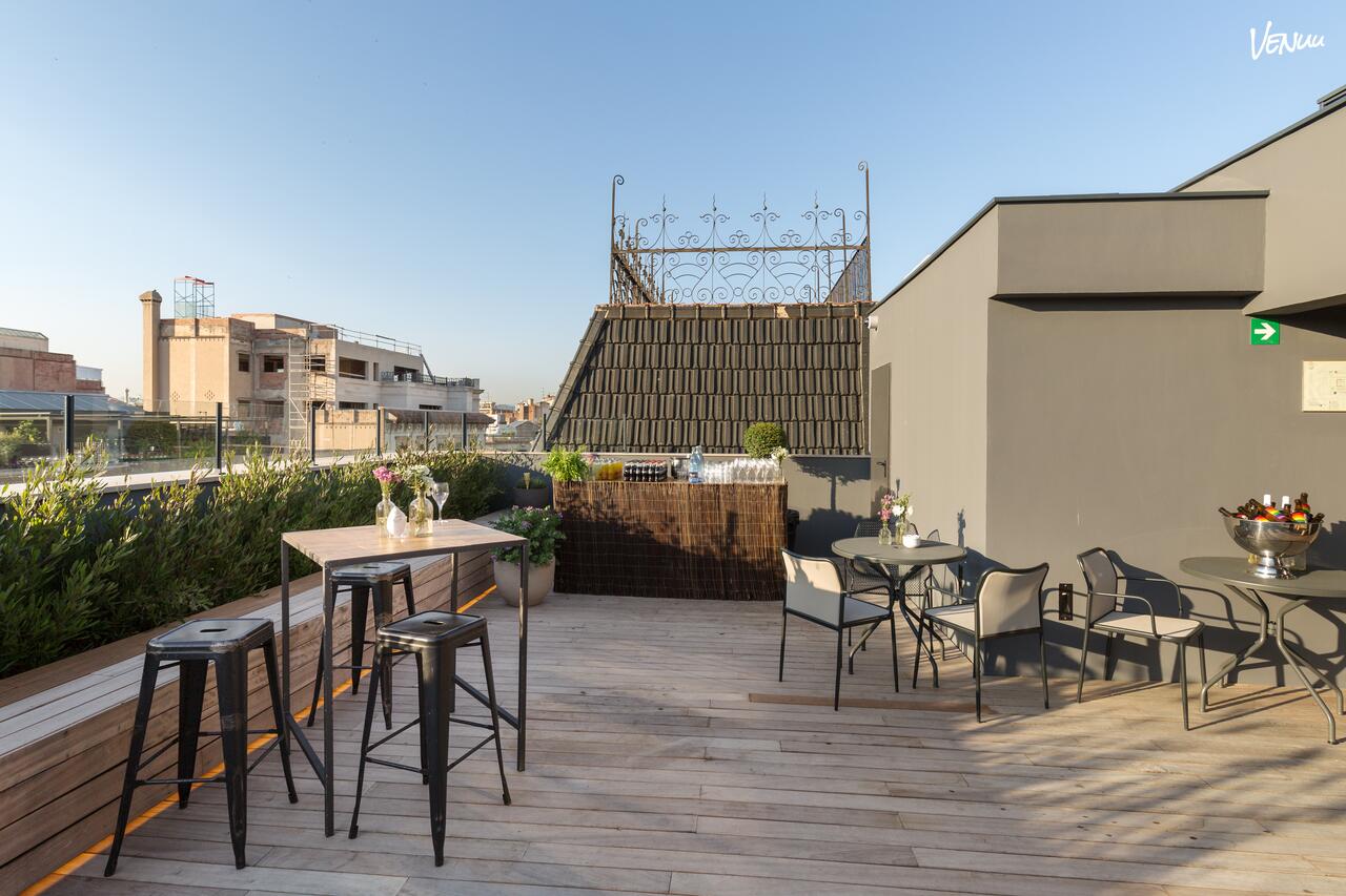 Room Mate Gerard, una terraza en Barcelona donde los eventos se convierten en experiencias únicas.