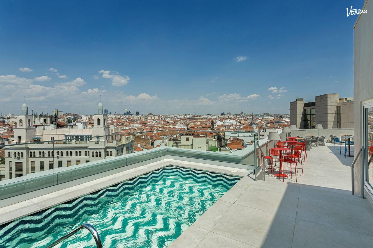  Room Mate Macarena - Terraza, el hotel en Madrid donde los eventos tienen vistas de infarto.