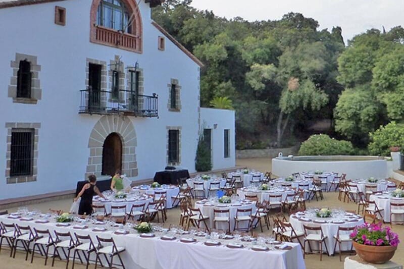 Sant Pere de Clara - Masía, un rincón con historia perfecto para bodas pequeñas en Barcelona.
