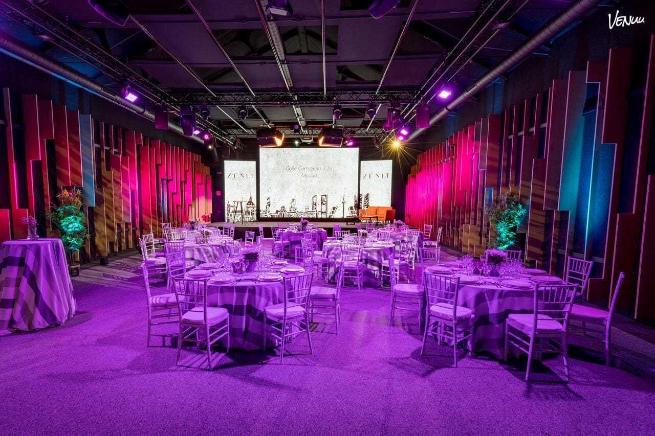 Zenit The Studio, espacio artístico moderno para bodas con diseño y presupuesto controlado.