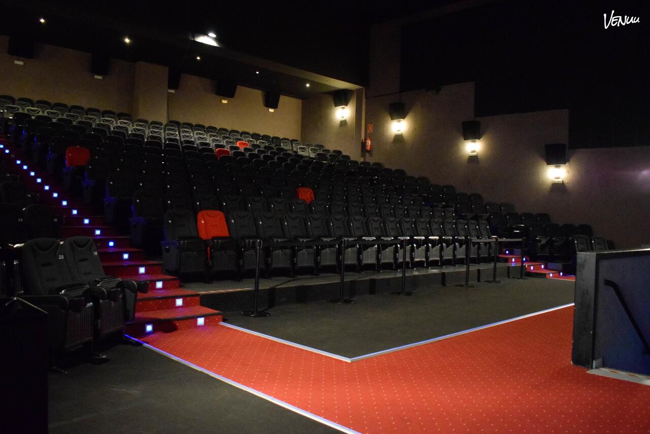  MK2 Cine Paz, sala de cine para eventos únicos con butaca, pantalla y mucha personalidad.