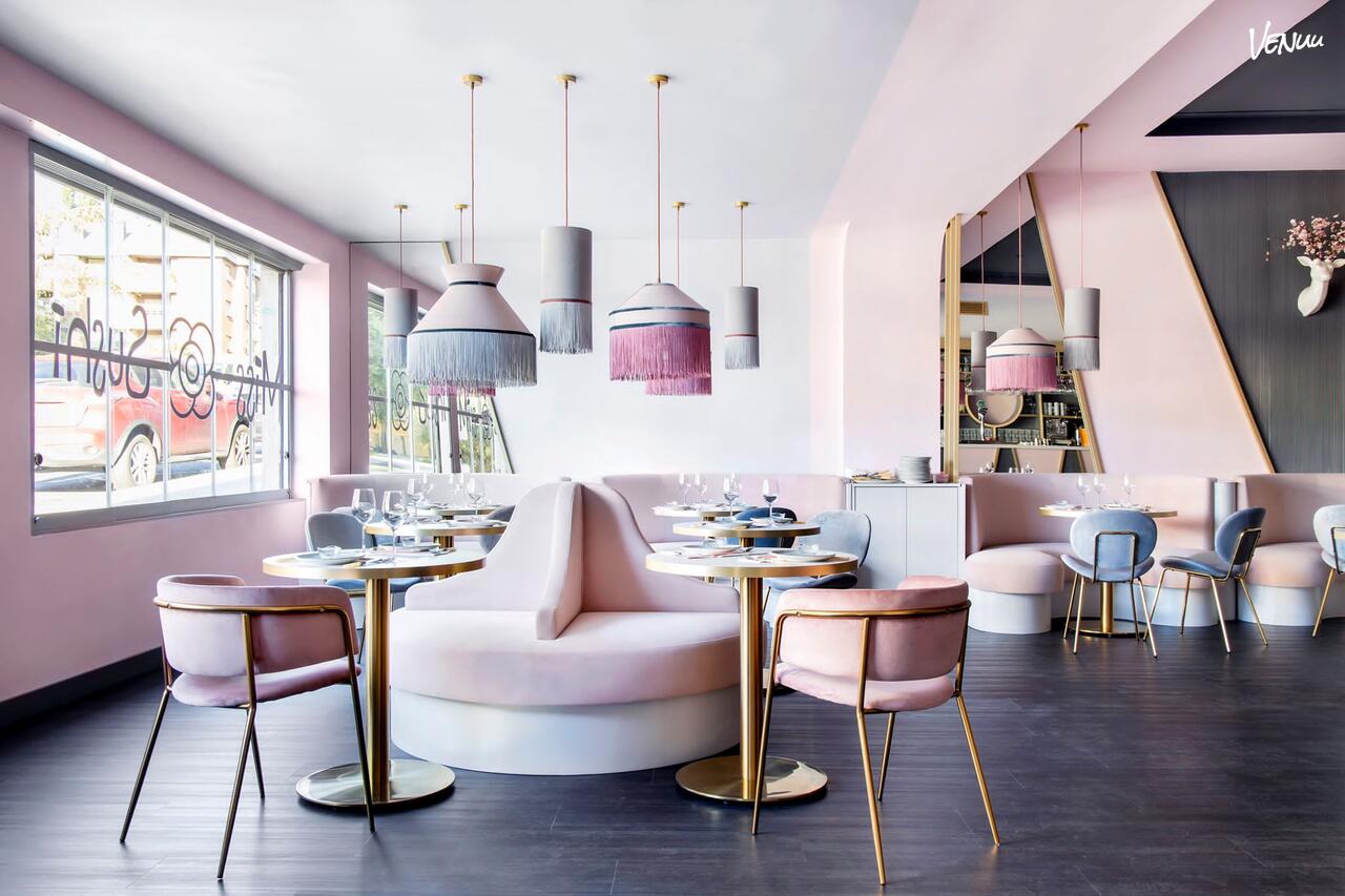  Miss Sushi Majadahonda, restaurante japonés moderno ideal para comuniones distintas, sabrosas y asequibles.