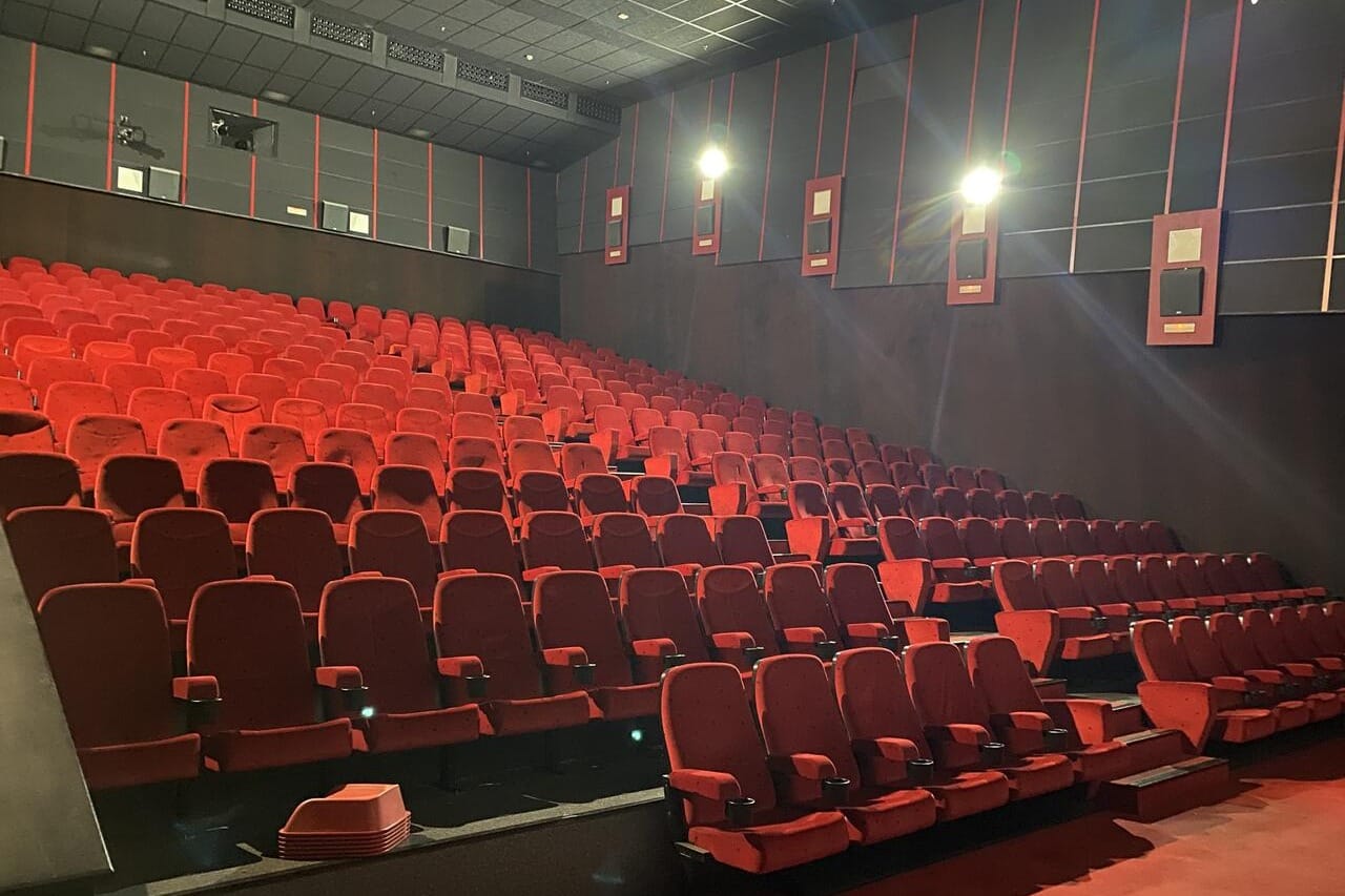 mk2 Cinesur Málaga Nostrum, sala de cine versátil para eventos privados con impacto audiovisual y originalidad.