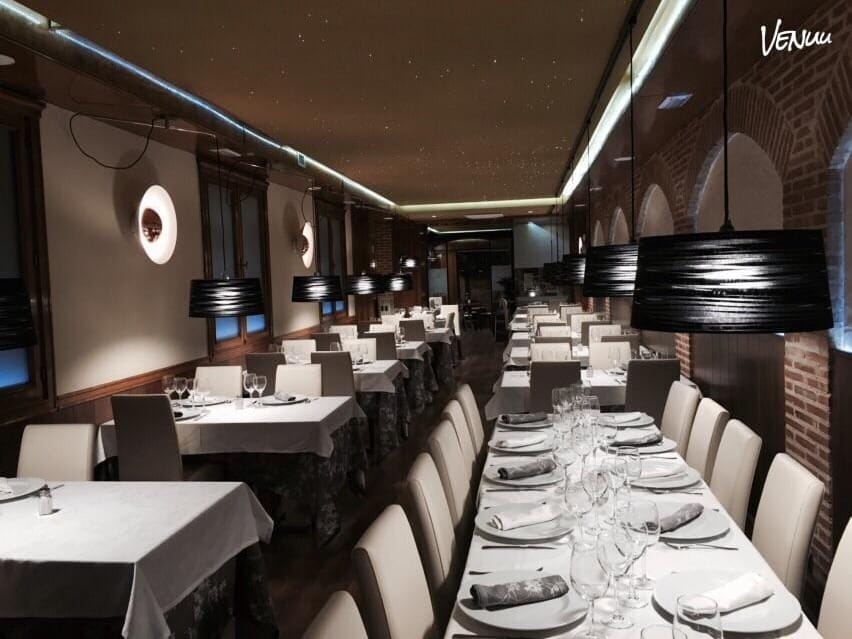 Restaurante Fuente de la Fama – "Restaurante elegante con comida de autor y ambiente refinado. Cena de empresa con glamour y buenos vinos."