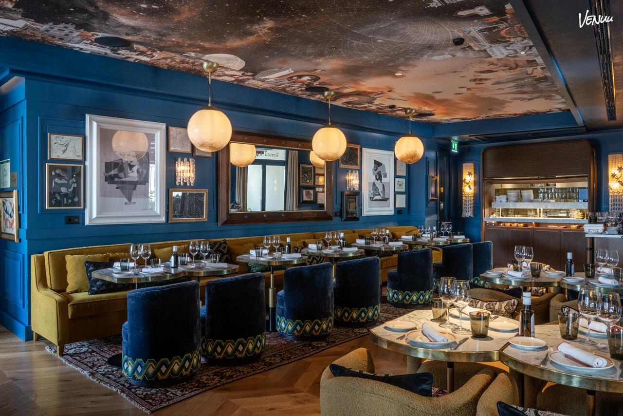 Restaurante La Braserí en Hotel Montera Madrid, con decoración castiza y ambiente elegante.