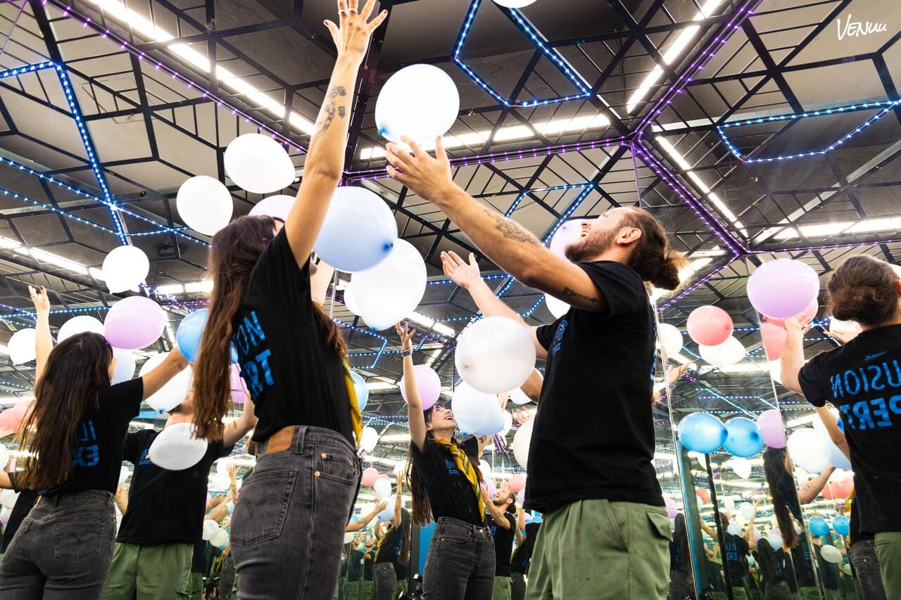 Museum of Illusions Valencia, museo interactivo ideal para eventos sorprendentes y experiencias visuales únicas.