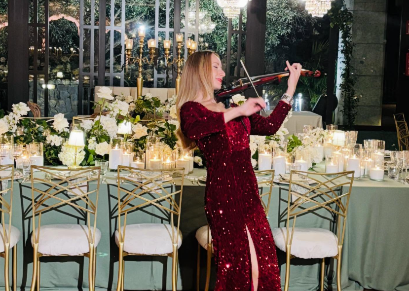 Noemí Violín ofrece una propuesta única que transforma cualquier celebración