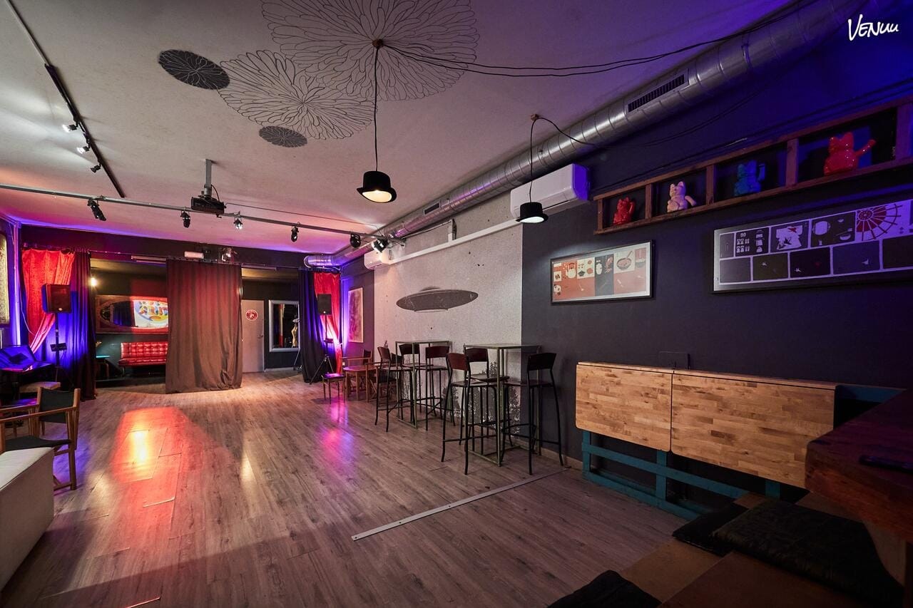  Espacio céntrico Barcelona local acogedor para eventos.
