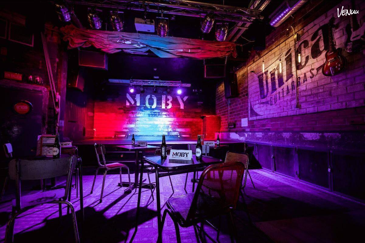 Moby Dick Club Madrid sala de conciertos para eventos.