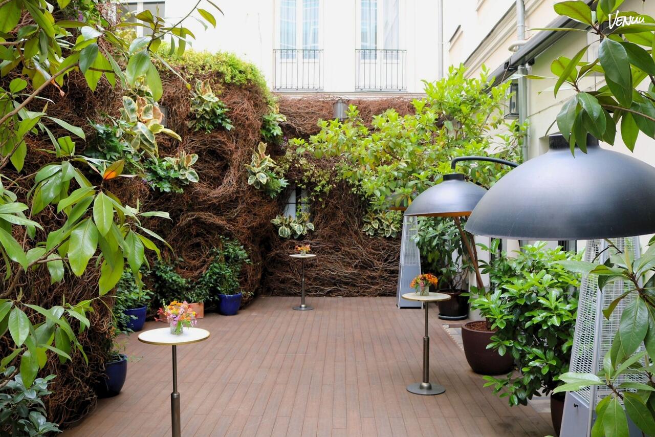 Only You Boutique Hotel terraza exterior Madrid espacio para bodas al aire libre.