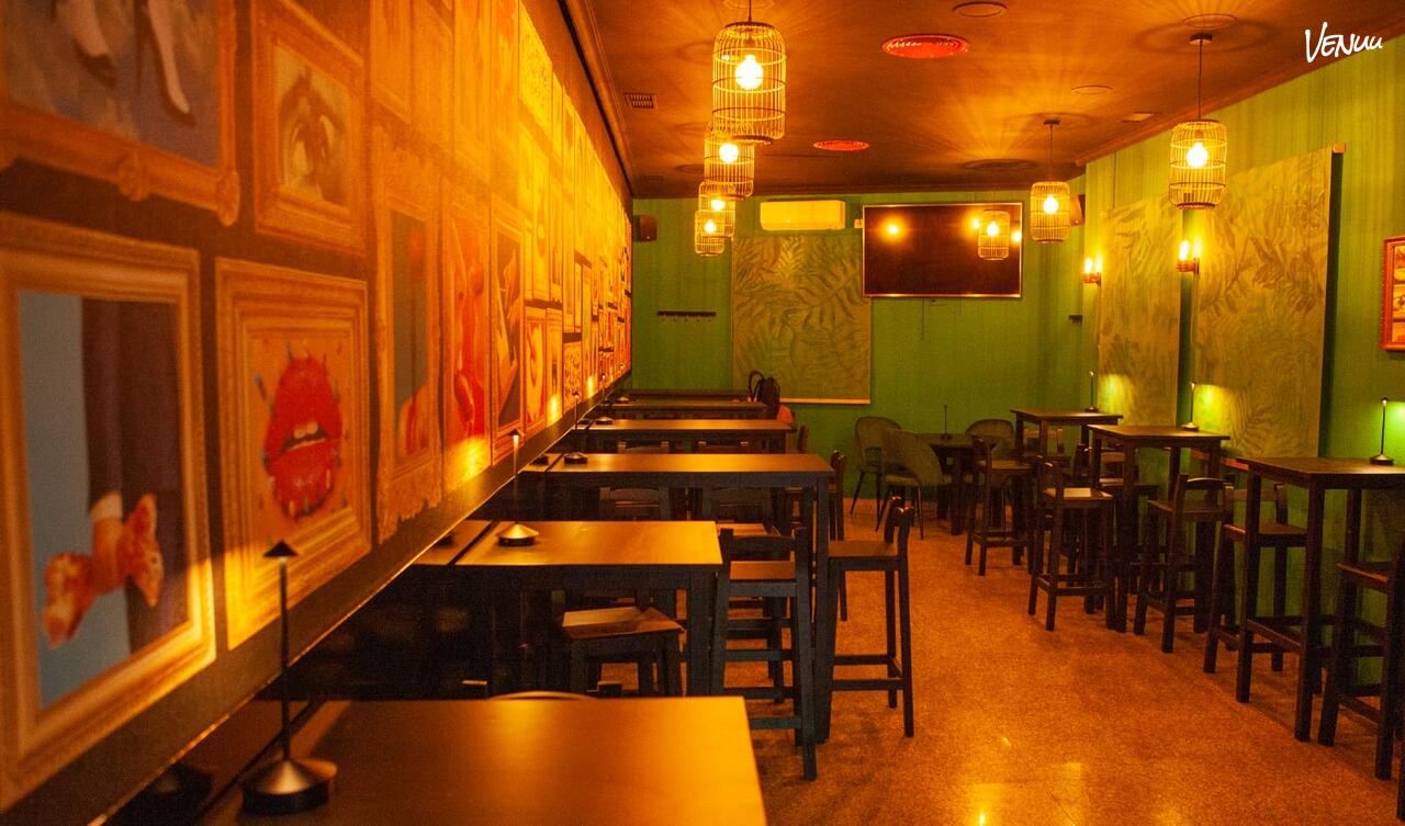 Popart Tapas Bar Madrid espacio creativo para eventos.