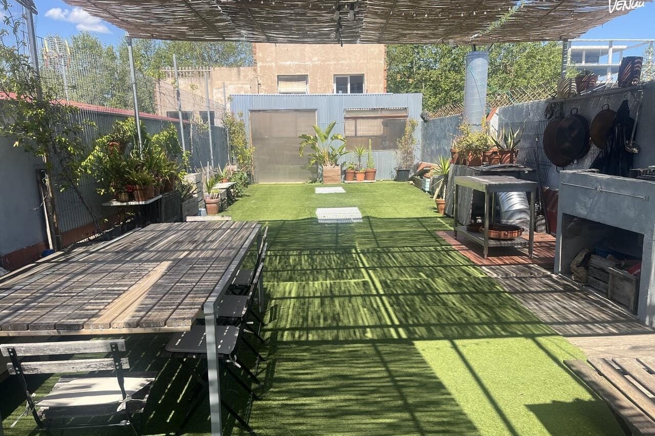 Rooftop BBQ privado Poblenou Barcelona terraza para fiestas.
