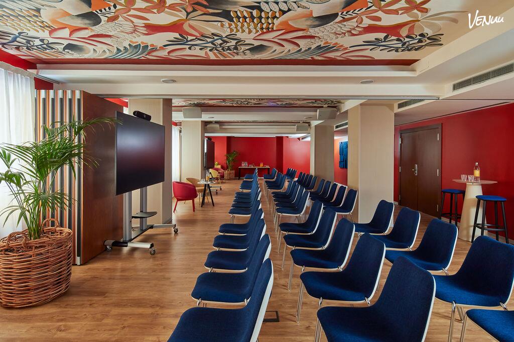Hotel Indigo Barcelona salas para eventos corporativos.