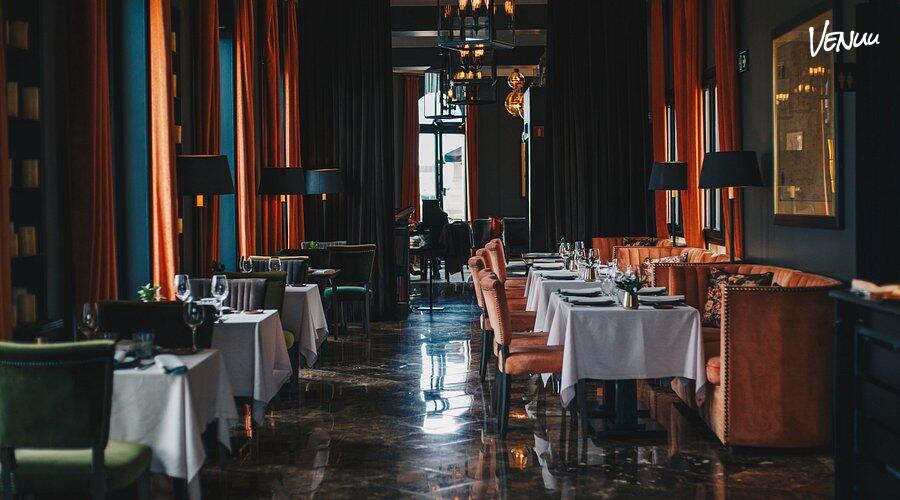 El Ático The Principal espacio ideal para comida de empresa en Madrid.