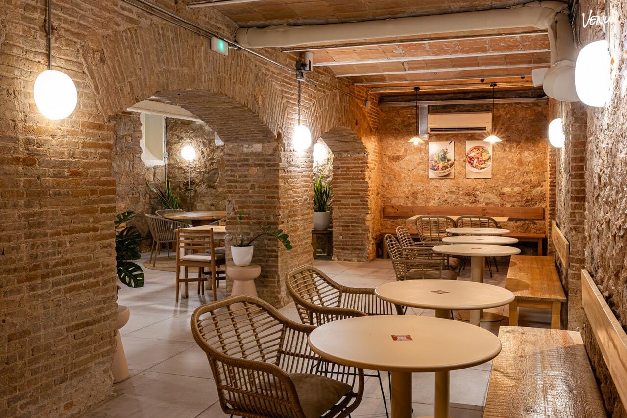 Restaurante moderno en Barcelona ideal para grupos.
