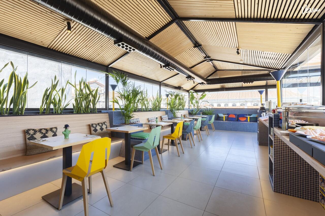 Rooftop en Madrid ideal para eventos y celebraciones con vistas.