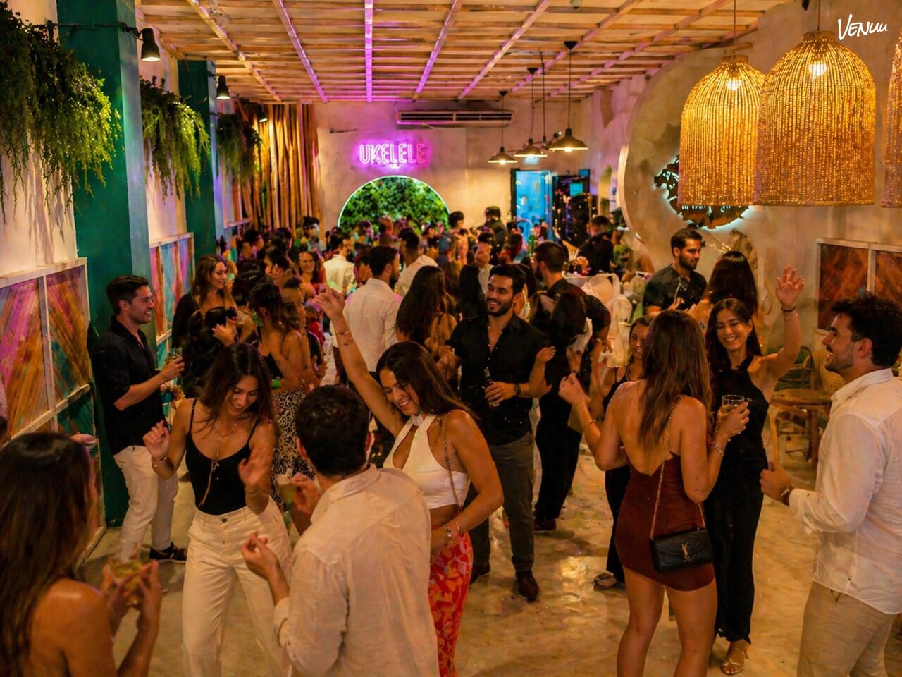 Ukelele Gastro Lounge, espacio moderno para fiestas y eventos en Valencia.