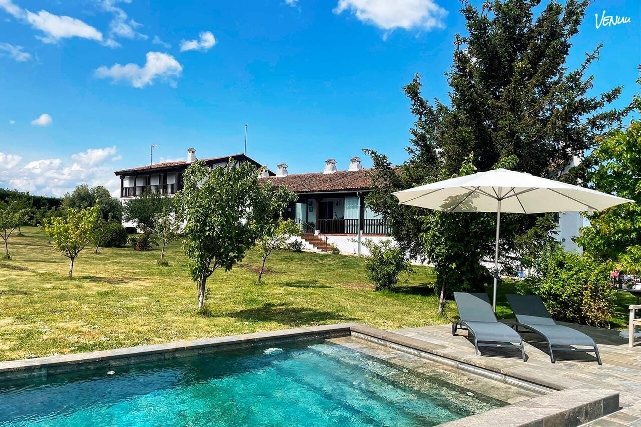 Casón de la Pinilla, finca rústica con carácter para bodas íntimas en Madrid.