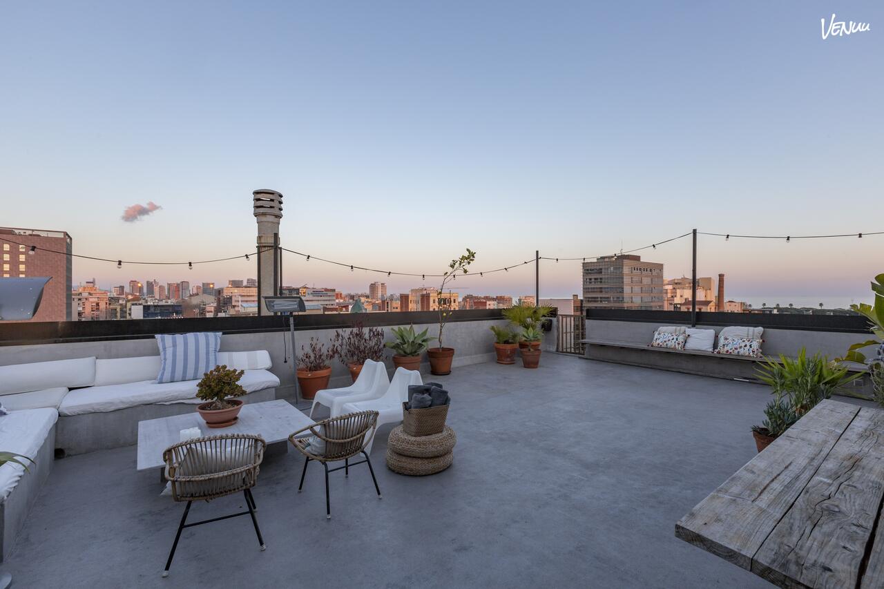 Espai Granada, espacio versátil en Barcelona para fiestas privadas y celebraciones personalizadas.