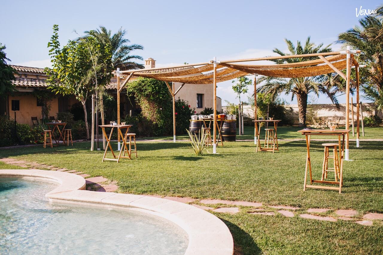 Finca para bodas al aire libre en Valencia.