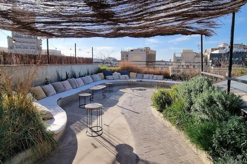 Terraza para fiestas privadas en Barcelona.