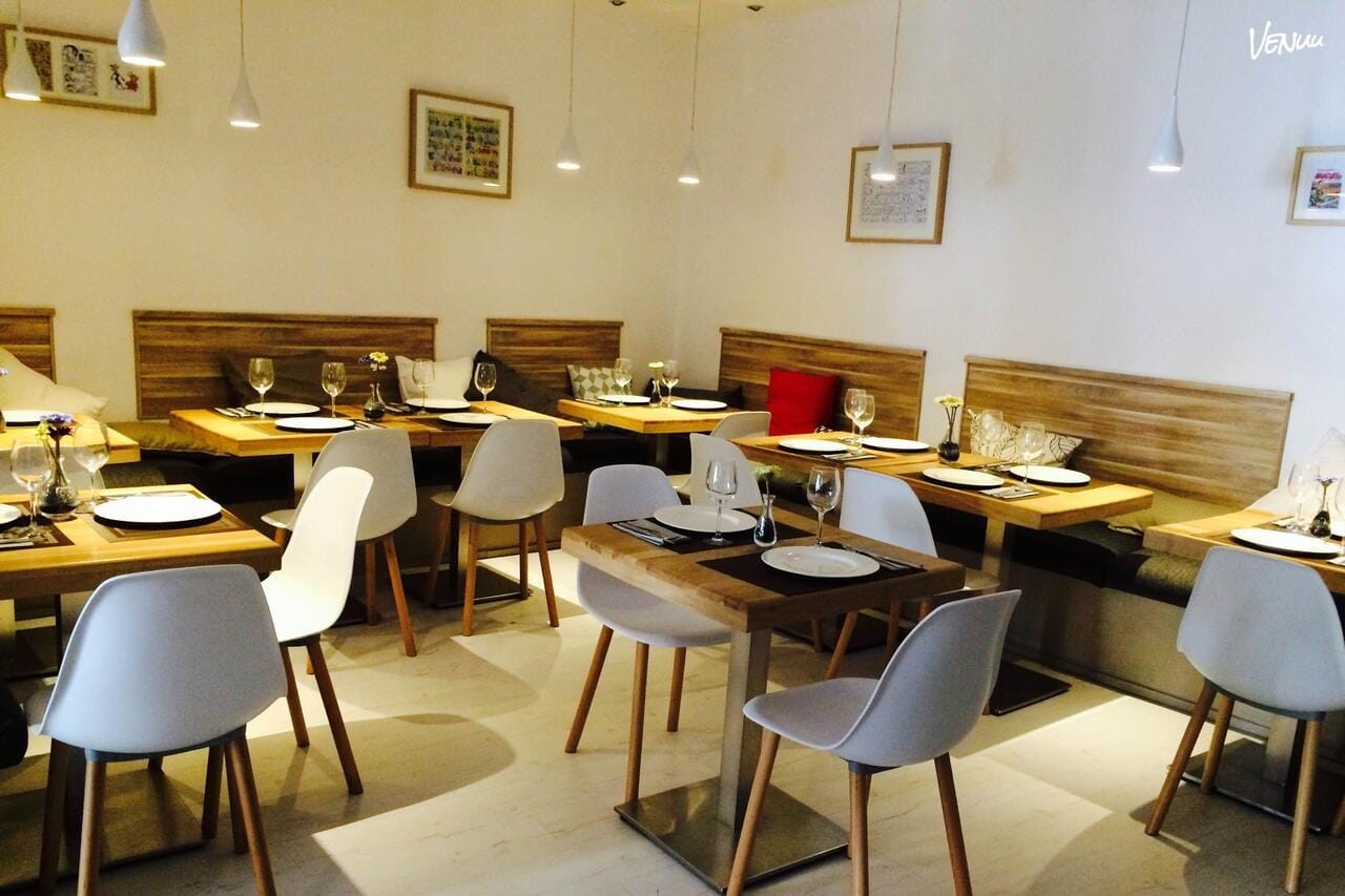 Restaurante Sr. Vázquez para comidas familiares en Madrid.