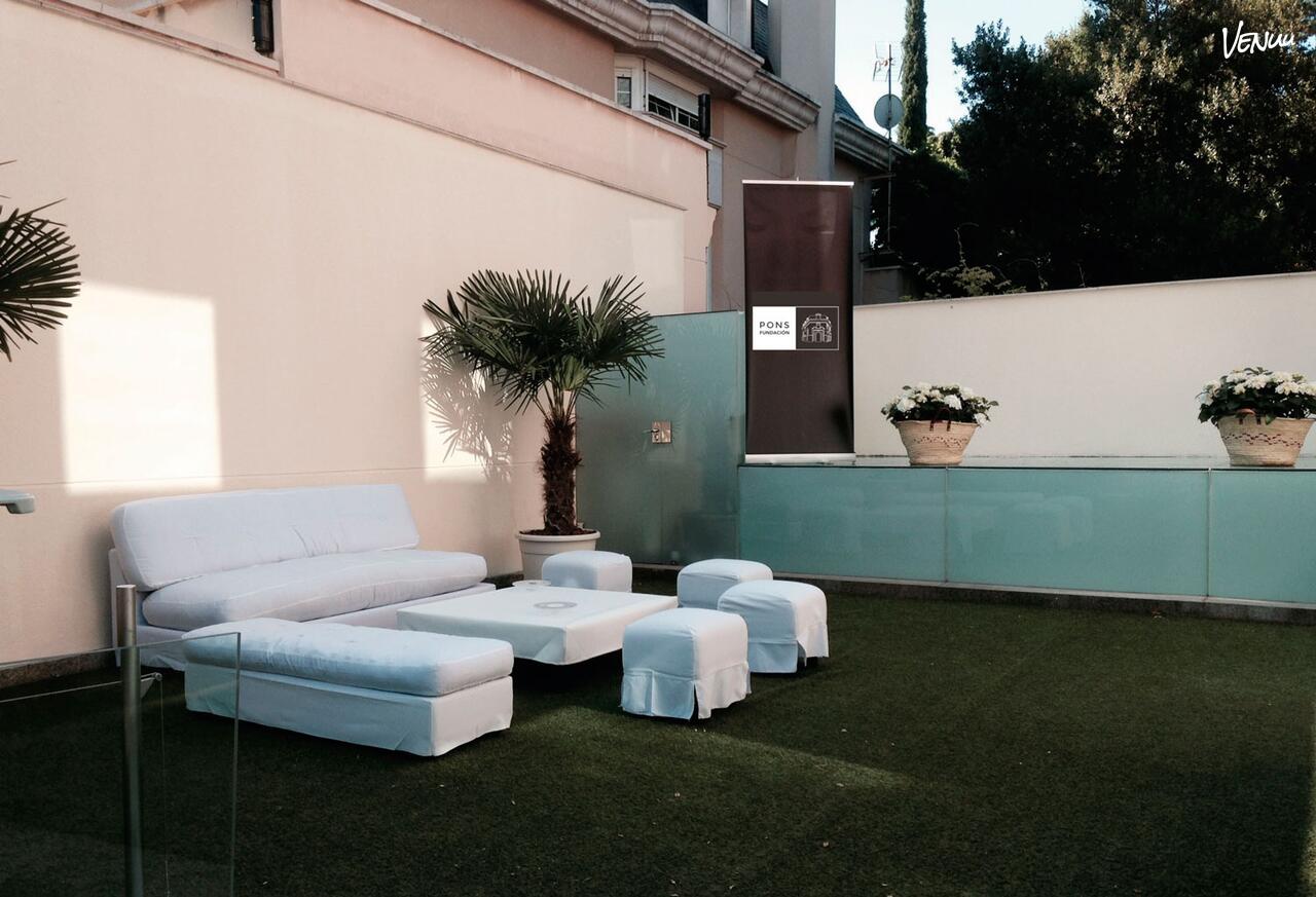 Fundación PONS, espacio versátil para celebraciones privadas y eventos especiales en Madrid.