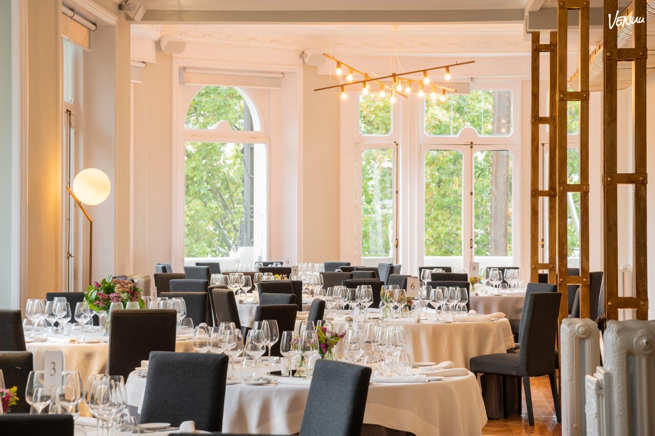 Leclab, espacio original para cenas de gala y celebraciones privadas en Madrid.