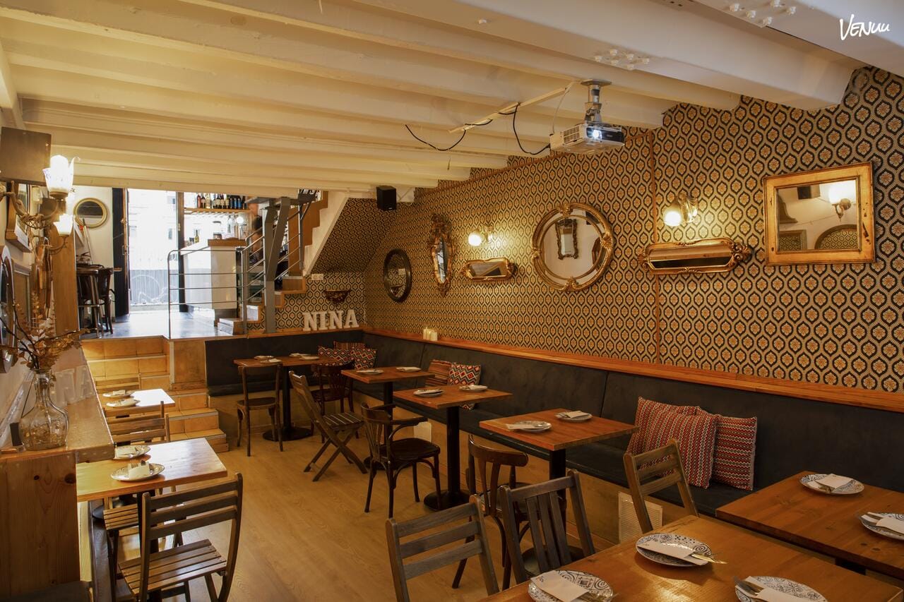 Nina Barcelona, restaurante privado en Gràcia para cenas originales de grupo.
