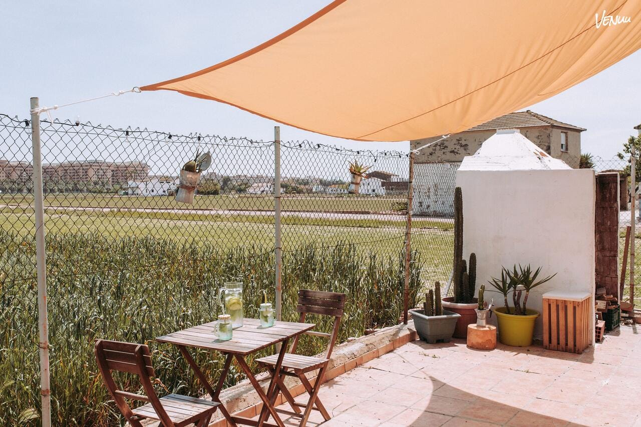 Masía en la Huerta, espacio con encanto para celebrar comuniones familiares en Valencia.