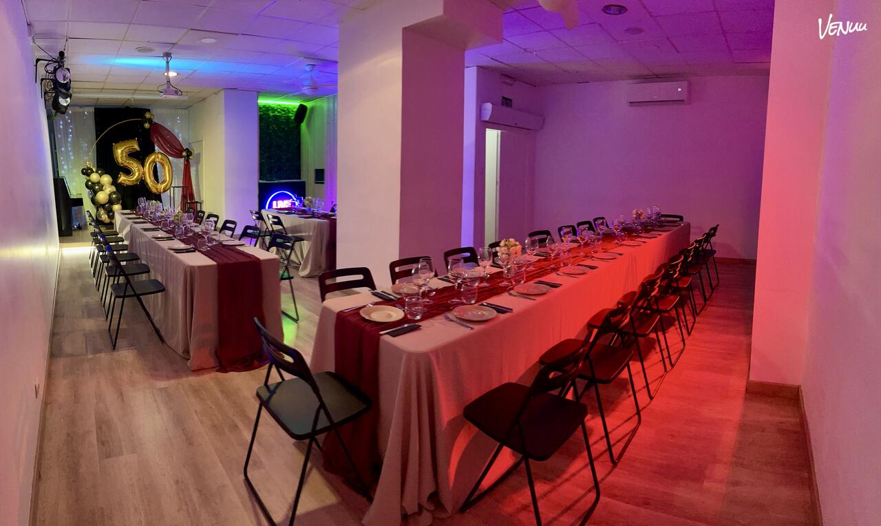  Mi Tierra Club Sala de Eventos, espacio para fiestas y celebraciones de cumpleaños en Valencia.