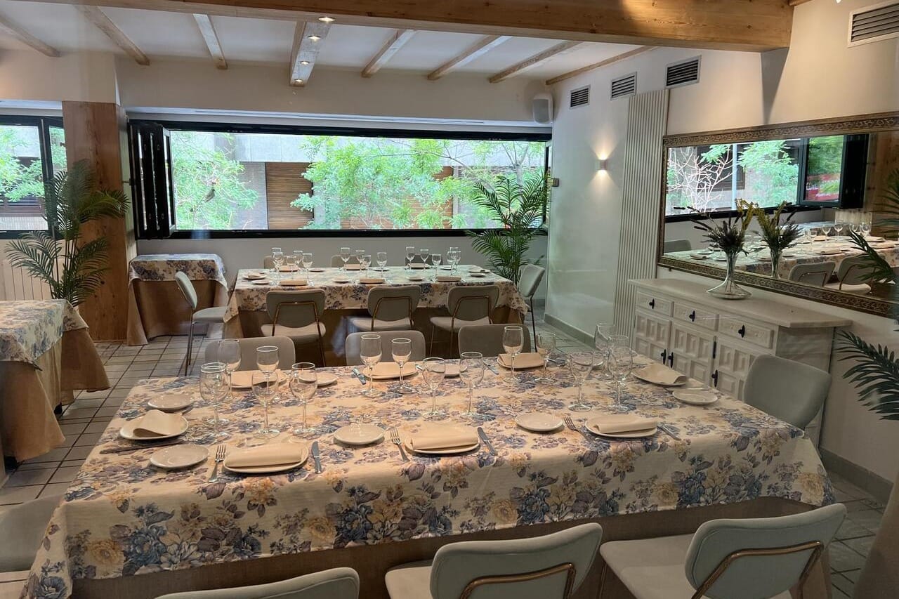 Comedor privado del Restaurante Panamera en Chamberí, Madrid, para bodas íntimas con cocina tradicional y latinoamericana