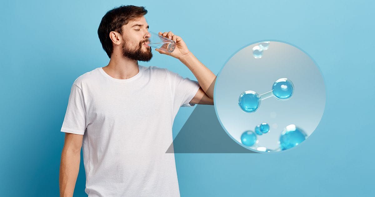 ​ليش الهيدروجين الجزيئي مضاد أكسدة مميز